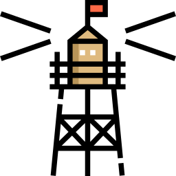 Observation post icon