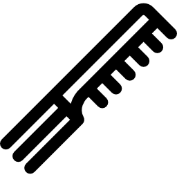 Pitchfork comb icon
