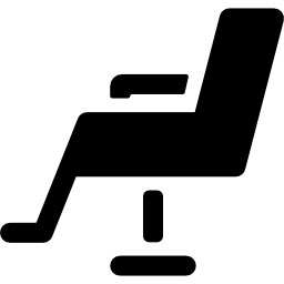chaise de coiffeur Icône