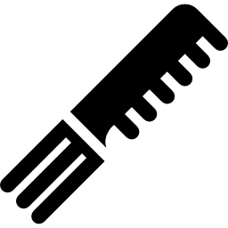 Pitchfork comb icon