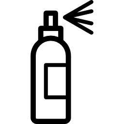 spray de cabelo Ícone