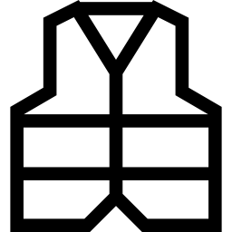 kamizelka odblaskowa ikona