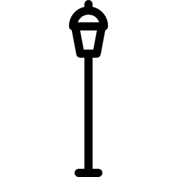 poste de iluminação Ícone