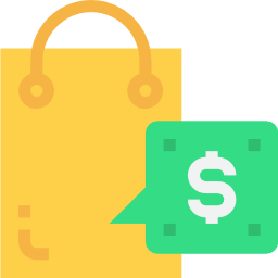 Shopping bag icon