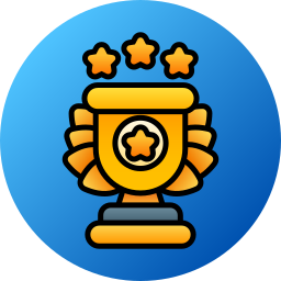 Trophy medal icon