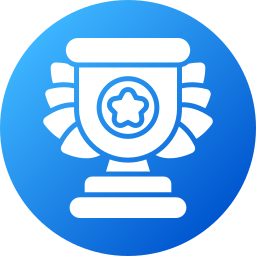 Trophy medal icon