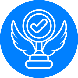 Trophy medal icon