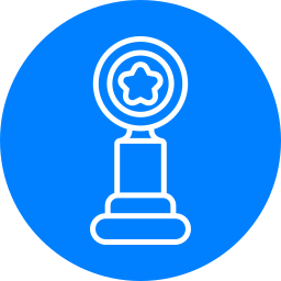 Trophy medal icon