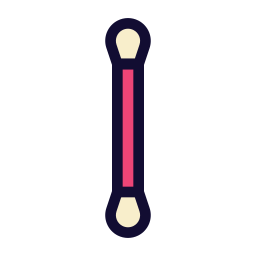 Cotton bud icon