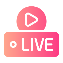 Live streaming icon
