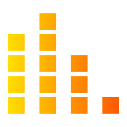 gráfico de barras Ícone