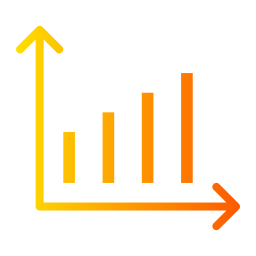 gráfico de barras icono