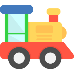 Toy train icon