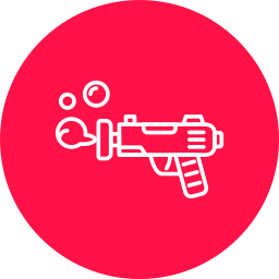 Toy gun icon
