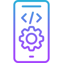 Mobile development icon