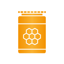 Honey jar icon