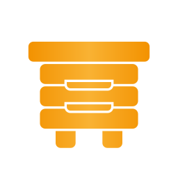 Bee box icon