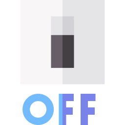 スイッチをオフにする icon