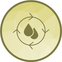 Water conservator icon