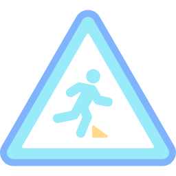 Trip hazard icon