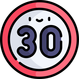 Speed limit icon