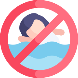 não nadar Ícone