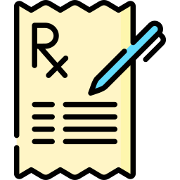 prescripción icono