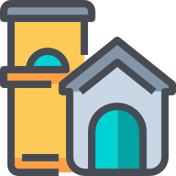 Pet house icon