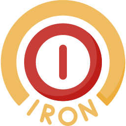 hierro icono