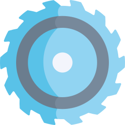 Wheel saw icon