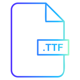ttf-файл иконка