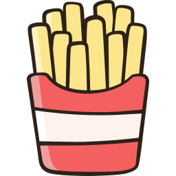 French fries icon