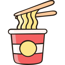 Cup noodle icon