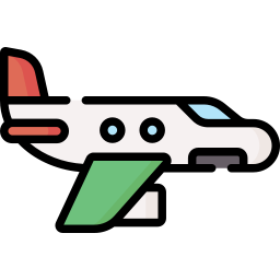 Cargo plane icon