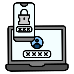 Two factor authentication icon