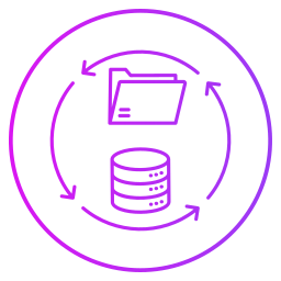 backup dei dati icona