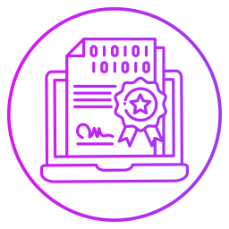 certificato digitale icona