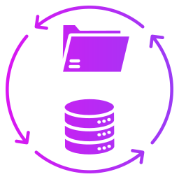 Data backup icon