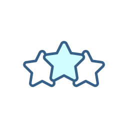 Three stars icon