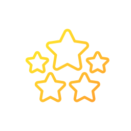 Five stars icon