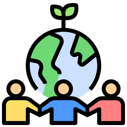 Environment protection icon