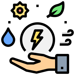 erneuerbare energie icon