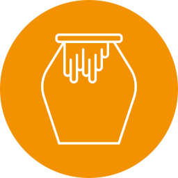 Honey jar icon