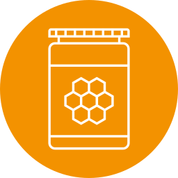 Honey jar icon