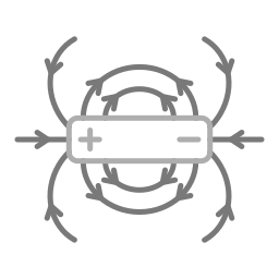 campo magnético icono