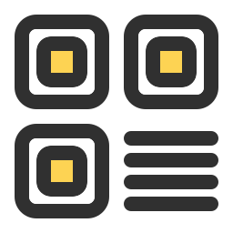 código qr icono