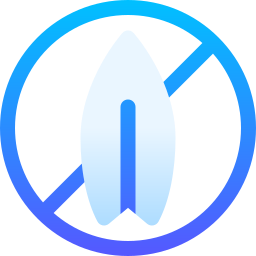 서핑 금지 icon