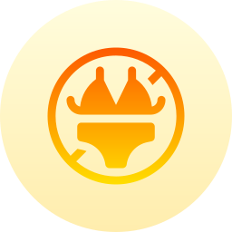 수영복 금지 icon
