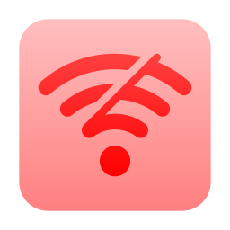 nessuna connessione wi-fi icona