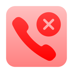 Missed call icon